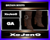 BROWN BOOTS