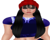 HAIR COM TOCA RED