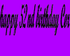 b-day banner