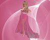 brees pink gown