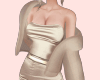 Beige layer coat