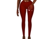 Red Skim Leggings