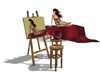 Painting easel
