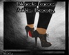 Black Lace Ankle Boots