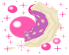 Pink Bubble Gum Tail M/F