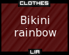 LiA* Bikini Rainbow
