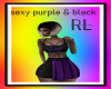 Sexy purple & black RL