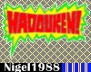 Hadouken! Logo Sticker