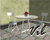 Vintage Cafe Table for 2