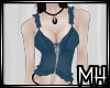 [MH] Blue Corset