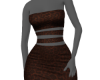 VF panther dress brown