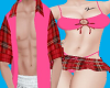 Pink flannel Couple F