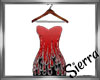 prego red&blk flamedress