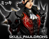 ! Dark Skull Pauldrons