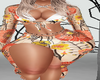 **hAwAIn 0raNge Dress**