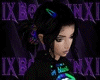 YU Hair Black/Rainbow