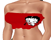 Busty Betty Boop Red