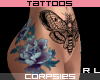 CoRp. Moth Tattoo RL