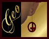 Geo XDesign Earings R/G