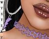 ⓦ WYS Choker Lilac