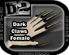 [D2] Dark Claws Female