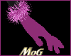 *MG*Fur Gloves purple