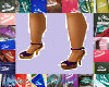 Laker Colored Heels