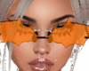 dj halloween bat glasses