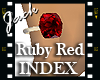 Ruby Red - INDEX Finger