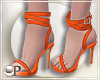 Francesca Orange Heels