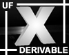 UF Derivable Letter X