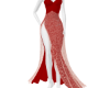 Red Peach Gown