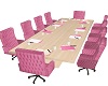 Pink Lush Meeting Table