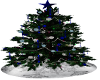 True Blue Christmas Tree