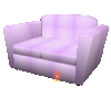 Lavender Leopard Sofa