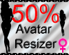 *M* Avatar Scaler 50%