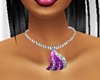 Gisele Purple Necklace