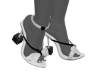 B&W Block Heels