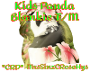 *ZD* Kids Panda Blankie