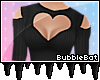 [BB] Heart Top Black