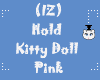 (IZ) Hold Kitty Pink