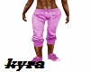 jogging pants pink