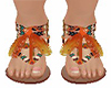 native indian sandals /F