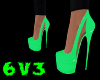 6v3| Green Heels