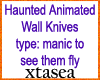 Haunted Wall Knives Ani