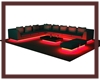 Neon Red Sofa