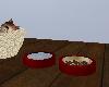 Red Gold Pet Food Bowls