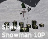 Sireva Snowman 10P