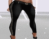Black Studded Jeans {RL}