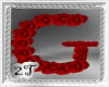 ~2T~ G  Letter Red Rose